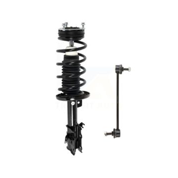 Front Left Complete Shock Assembly And TQ Link Kit For 2011-2019 Ford Fiesta KSS-104572