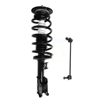 Front Left Complete Shock Assembly And TQ Link Kit For Chevrolet Equinox Pontiac Torrent KSS-104625