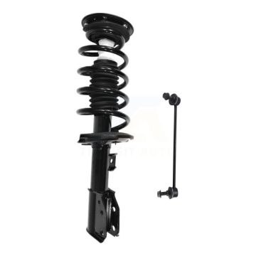 Front Left Complete Shock Assembly And TQ Link Kit For Chevrolet Equinox Pontiac Torrent KSS-104626