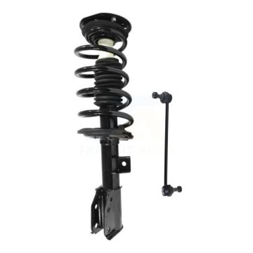 Front Left Shock Assembly And TQ Link Kit For Chevrolet Equinox GMC Terrain Captiva Sport KSS-104635