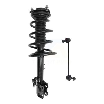 Front Left Shock Assembly & TOR Link Kit For Toyota Highlander Excludes Sport Suspension KSS-104673
