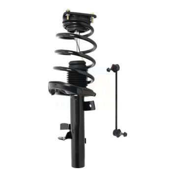 Front Left Shock Assembly And TOR Link Kit For Ford Focus Excludes Electric Engine Turbo KSS-104679