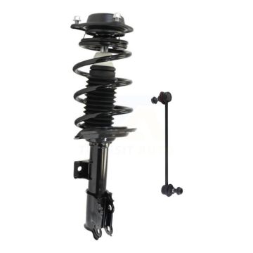 Front Left Complete Shock Assembly And TOR Link Kit For Hyundai Elantra Coupe KSS-104687