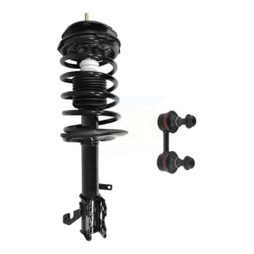 Front Left Complete Shock Assembly And TOR Link Kit For Toyota Corolla Chevrolet Prizm KSS-104744