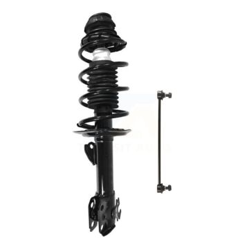 Front Right Complete Shock Assembly And TQ Link Kit For Toyota Yaris Prius C KSS-104826