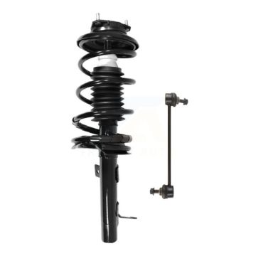 Front Right Complete Shock Assembly And TQ Link Kit For Ford Focus Excludes SVT Models KSS-104831