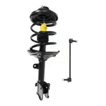 Front Right Complete Shock Assembly And TQ Link Kit For 2003-2006 Acura MDX KSS-104916