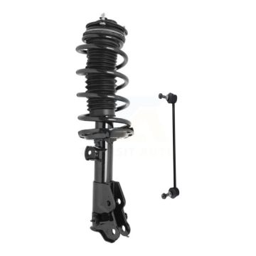 Front Right Shock Assembly And TQ Link Kit For 2012 Honda Civic Excludes Coupe Si Model KSS-104948