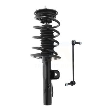 Front Right Shock Assembly And TQ Link Kit For 2010-2012 Ford Flex Excludes Turbo Models KSS-104980