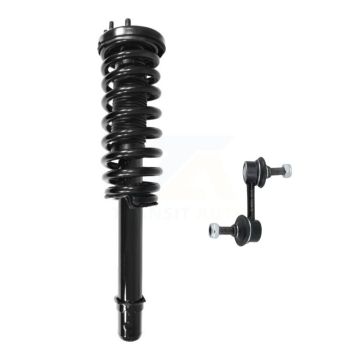 Front Right Complete Shock Assembly And TQ Link Kit For Honda Accord Excludes Hybrid KSS-104990