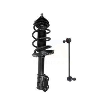 Front Right Shock Assembly And TOR Link Kit For Hyundai Elantra GT Excludes Sedan Models KSS-105059