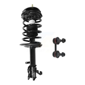 Front Right Complete Shock Assembly And TOR Link Kit For Toyota Corolla Chevrolet Prizm KSS-105080