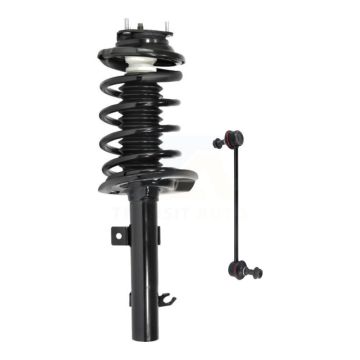 Front Right Complete Shock Assembly And TOR Link Kit For Ford Focus KSS-105082
