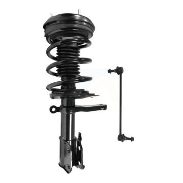 Front Right Shock Assembly And TOR Link Kit For Chrysler Intrepid Dodge 300M Concorde LHS KSS-105138