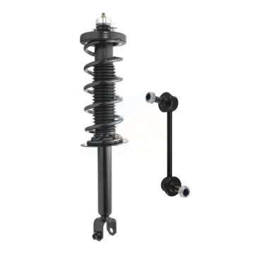 Rear Left Shock Assembly & TQ Link Kit For 2013-2017 Honda Accord Excludes Hybrid Models KSS-105242