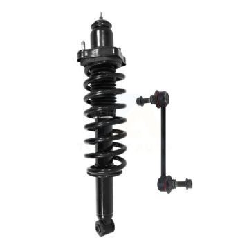 Rear Complete Shock Assembly TOR Link Kit For 2017 Jeep Compass Excludes Offroad Package KSS-105279