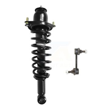 Rear Left Complete Shock Assembly And TQ Link Kit For 2010 Pontiac Vibe FWD with 1.8L KSS-105317