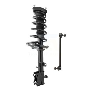 Rear Left Shock Assembly & TQ Link Kit For 09-12 Toyota Venza Excludes Front Wheel Drive KSS-105326