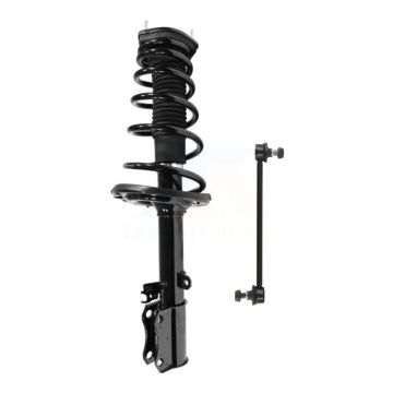 Rear Left Complete Shock Assembly And TQ Link Kit For Toyota Camry Solara Lexus ES330 KSS-105327