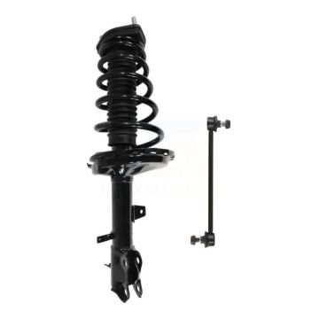 Rear Left Complete Shock Assembly And TQ Link Kit For Lexus RX350 Toyota Highlander RX330 KSS-105328