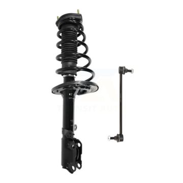 Rear Left Complete Shock Assembly And TQ Link Kit For Toyota Camry Lexus ES350 Avalon KSS-105333