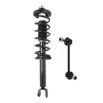 Rear Left Complete Shock Assembly And TQ Link Kit For 2009-2014 Acura TL TSX KSS-105341