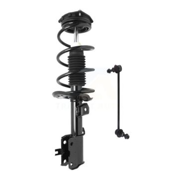 Front Left Complete Shock Assembly And TOR Link Kit For Nissan Rogue Select AWD KSS-105350