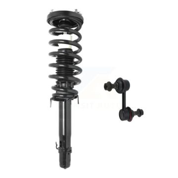 Front Left Shock Assembly & TOR Link Kit For 09-14 Acura TL FWD Excludes All Wheel Drive KSS-105354