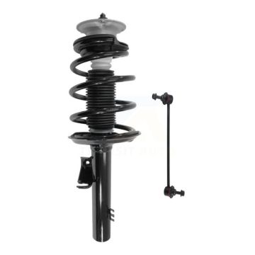 Front Left Complete Shock Assembly And TOR Link Kit For 2004-2010 BMW X3 KSS-105370