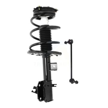 Front Left Shock Assembly & TOR Link Kit For 13-18 Nissan Altima Excludes Coupe V6 Engine KSS-105376