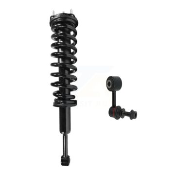 Front Left Shock Assembly & TOR Link Kit For 2007-2021 Toyota Tundra Excludes TRD Package KSS-105386