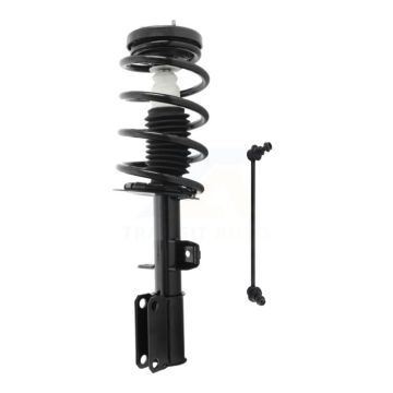 Front Left Complete Shock Assembly And TOR Link Kit For BMW X5 KSS-105394