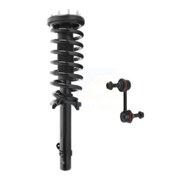 Front Left Shock Assembly And TOR Link Kit For 2008-2012 Honda Accord Sedan with 3.5L KSS-105403