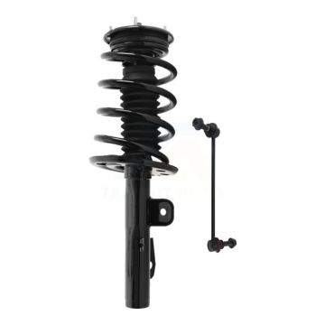 Front Left Shock Assembly And TOR Link Kit For Ford Taurus Excludes Turbo Charged Models KSS-105405
