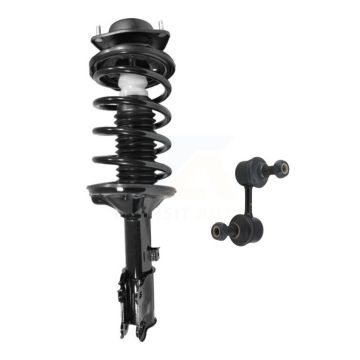 Front Left Complete Shock Assembly And TOR Link Kit For 2000-2005 Hyundai Accent KSS-105417