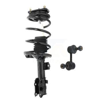Front Left Complete Shock Assembly And TOR Link Kit For 2006 Hyundai Accent Hatchback KSS-105424