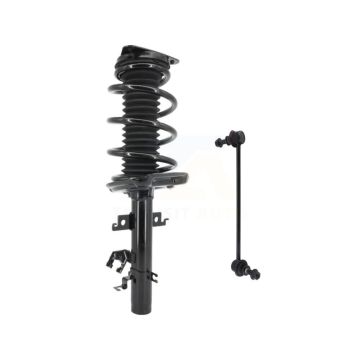 Front Left Complete Shock Assembly & TOR Link Kit For Nissan Rogue Sport Qashqai FWD/AWD KSS-105432
