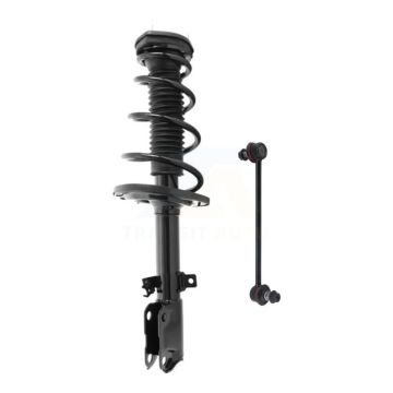 Rear Left Complete Shock Assembly And TOR Link Kit For 2012-2017 Toyota Camry LE/XLE KSS-105454