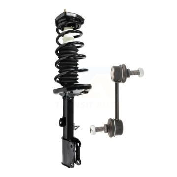 Rear Right Complete Shock Assembly And TQ Link Kit For Toyota Corolla Prizm Chevrolet Geo KSS-105478