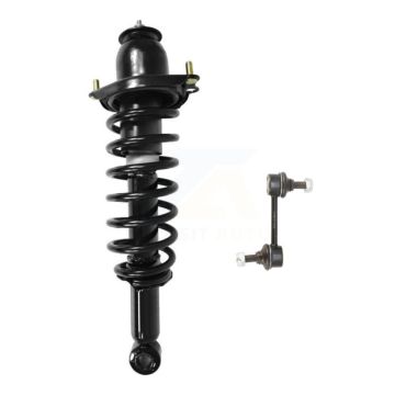 Rear Right Complete Shock Assembly And TQ Link Kit For 2010 Pontiac Vibe FWD with 1.8L KSS-105482