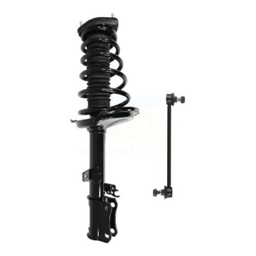 Rear Right Shock Assembly TQ Link Kit For Lexus Toyota Highlander RX330 RX350 RX400h FWD KSS-105494