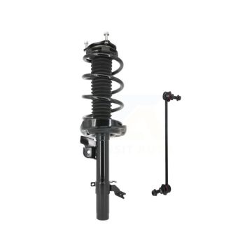 Front Right Complete Shock Assembly And TOR Link Kit For Honda Pilot Ridgeline KSS-105514