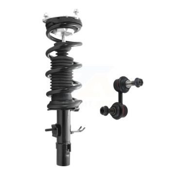 Front Right Complete Shock Assembly And TOR Link Kit For INFINITI G37 Q60 Coupe with AWD KSS-105531
