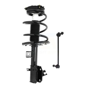 Front Right Shock Assembly TOR Link Kit For 13-18 Nissan Altima Excludes Coupe V6 Engine KSS-105534