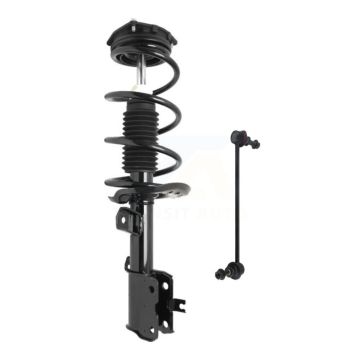 Front Right Complete Shock Assembly And TOR Link Kit For Nissan Rogue Select AWD KSS-105557