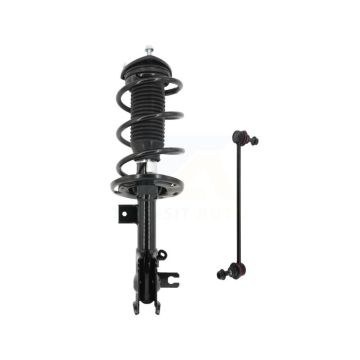 Front Right Complete Shock Assembly And TOR Link Kit For 2014-2018 Mazda 3 KSS-105562