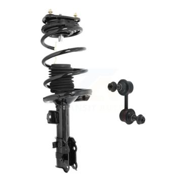 Front Right Complete Shock Assembly And TOR Link Kit For 2006 Hyundai Accent Hatchback KSS-105564