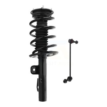 Front Right Shock Assembly And TOR Link Kit For Ford Taurus Excludes Turbo Charged Models KSS-105586