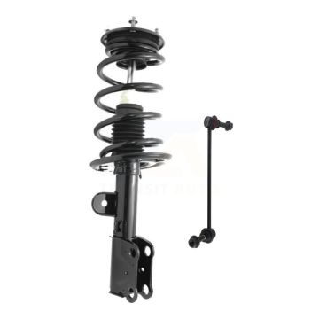Front Right Shock Assembly & TOR Link Kit For 13-19 Ford Taurus Limited/SE/SEL with 3.5L KSS-105587