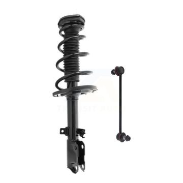 Rear Right Complete Shock Assembly And TOR Link Kit For 2012-2017 Toyota Camry LE/XLE KSS-105618